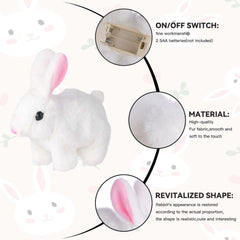 Rabbit Soft Toy for Realistic Walking
