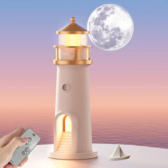 Moon Projection Lighthouse