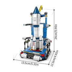 DIY 8 in 1 Spacecraft Building Blocks for Kids