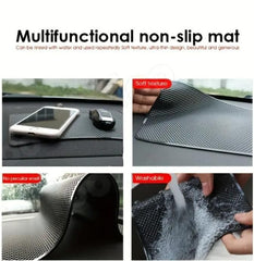 High-Temperature Resistant Silicone Car Dashboard Mat - Non-Slip