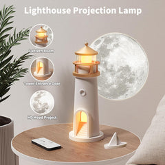 Moon Projection Lighthouse