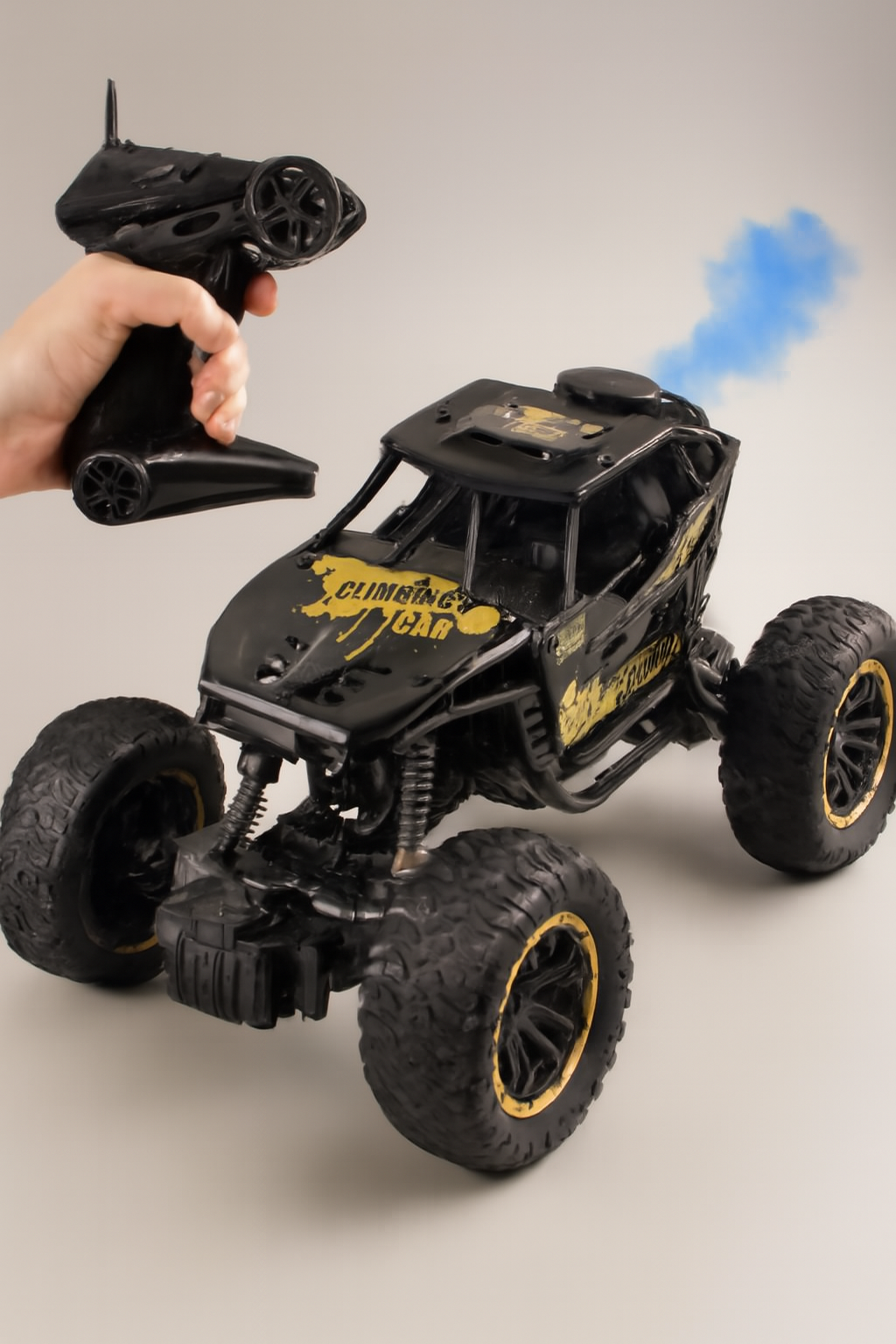 Remote Controlled  Rock Crawler Monster Truck Toy Vehicle for Kids.